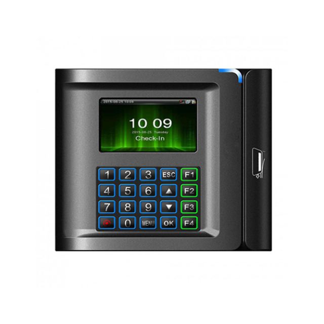Controler de acces cu cod de bare IP ZKTeco TA-US15-BC, ecran 3 inch, parola, 10.000 carduri, 50.000 evenimente