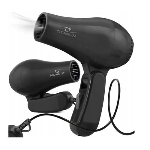 ​Uscator de par Esperanza Titanium TBH003K, 750W, 2 trepte, pliabil (Negru)