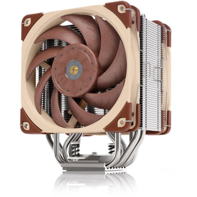 Noctua Cooler procesor Noctua NH-U12A, compatibil AMD/Intel, Maro-Crem