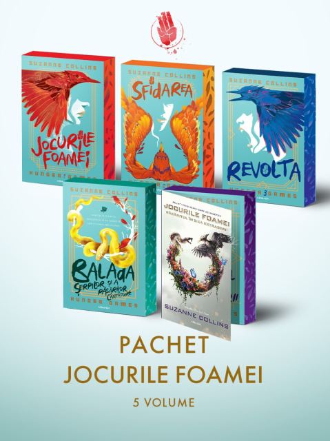 Pachet Jocurile Foamei 5 vol. (ediție sprayed edges, 2026)