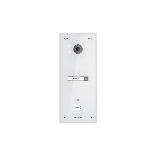Videointerfon de exterior Electra VPH.01S03.ELWTL, 1 familie, alb, montaj aparent