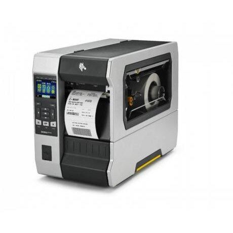 ZEBRA Imprimanta de etichete Zebra ZT610, Direct termic (fara ribon), Transfer termic (cu ribon), 300 dpi, Latime printabila maxim 104 mm, Serial, USB, Gigabit Ethernet, Bluetooth, USB Host, Cutter