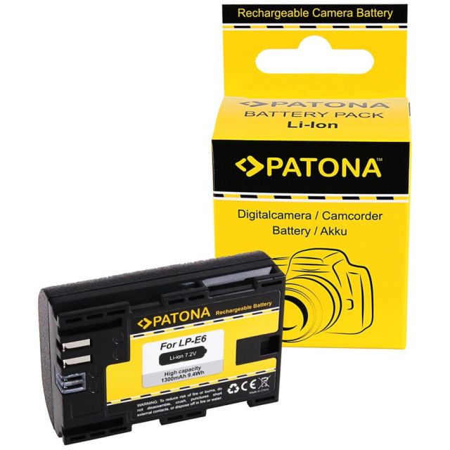Patona Acumulator /Baterie Patona pentru CANON LP-E6 LPE6 EOS R EOS 5D Mark II EOS 7D  InfoChip - 1078