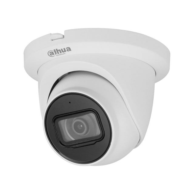 Camera supraveghere IP Dome Dahua WizMind IPC-HDW5241TM-ASE-0280B-S3, 2MP, 2.8mm, IR 50 m, microfon, slot card, AcuPick, functii AI, SMD 3.0, detectie faciala, people counting, protectie perimetrala, PoE