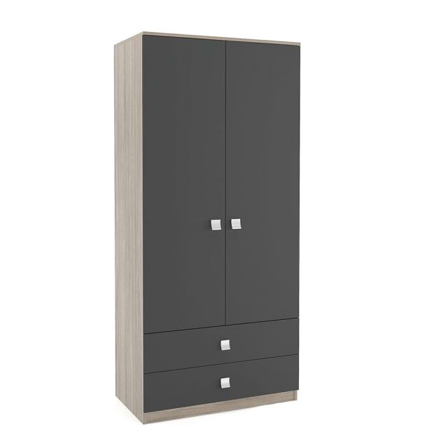 Dulap cu sertare LINEA 90, 2 Usi, 2 Sertare