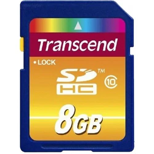 Transcend Card de memorie Transcend SDHC, 8GB, Clasa 10