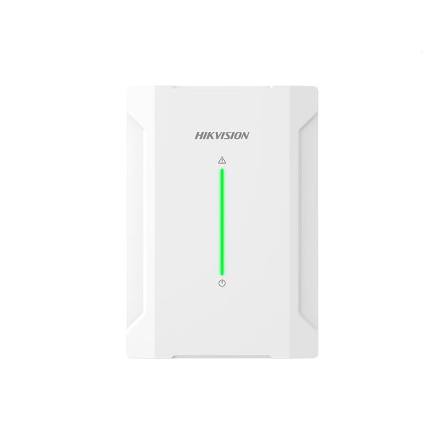 Modul extensie alarma antiefractie Hikvision DS-PM501R4, 4 iesiri releu SPDT 16A, extensie Bus RS-485, montaj perete, tamper