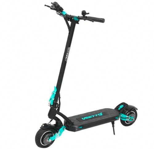 Trotineta electrica VSETT 9 Super,  Baterie LG 52V/16Ah, Autonomie 50Km, Viteza 45 Km/h, Motor  650W, Roti pneumatice 8.5inch (Negru/Albastru)