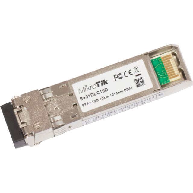 MikroTik MikroTik S+31DLC10D 10GbE SFP+ LR-LC (SM) 1310nm pt CCR1036-8G-2S+/EM Unit