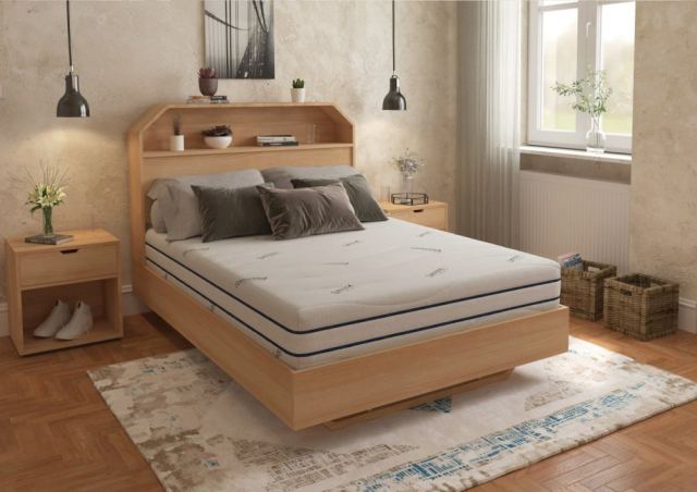 Saltea cu memorie Somnomed Antiacaria 180x200x20 cm husa cu tratament antiacarian