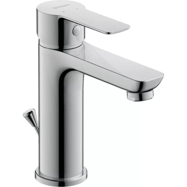 Duravit Baterie lavoar Duravit A.1 A11020001010, marime M, cartus ceramic, monocomanda, 167 mm, ventil, Crom