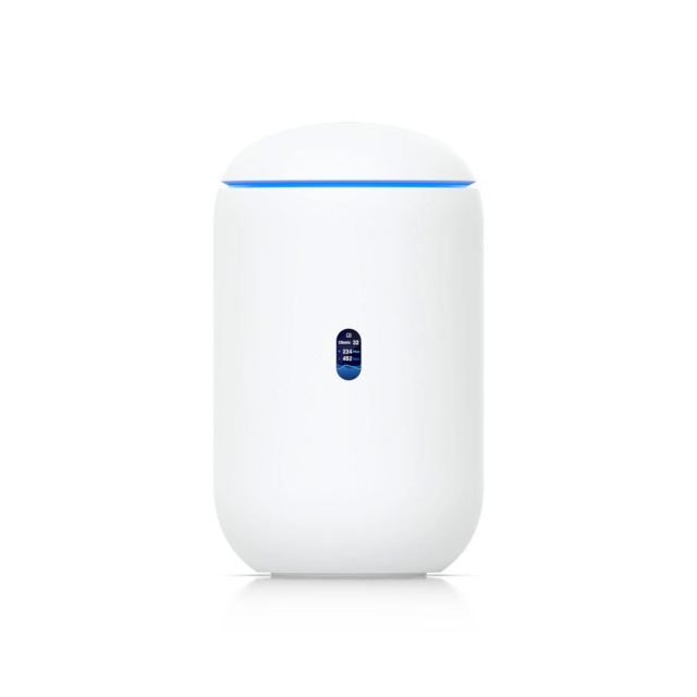 Router tri-band Ubiquiti UniFi Dream UDR7, WiFi 7, 10G SFP+, 2.5GbE, 2.4 - 5 - 6 GHz, bluetooth, microSD 64GB
