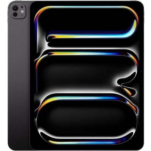 Apple Tableta Apple iPad Pro 13 (2025) Standard Glass, Apple M5 Deca Core, 13 inch, RAM 16GB, 1TB, Wi-Fi, BT, 5G, iPadOS 26, Negru