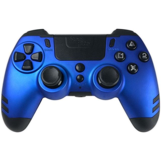 LEXIP Controler fara fir SteelPlay Slim Pack, Wireless ,  Albastru Sapphire-Multicolor