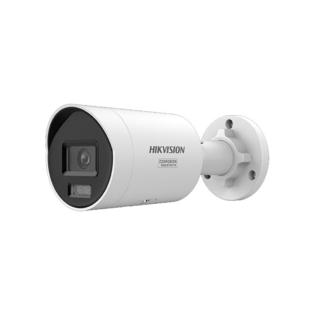 Camera supraveghere exterior IP motorizata cu iluminare duala Hikvision AcuSense DS-2CD2043G2-LIZY, 4 MP, 2.8-4 mm, IR/Lumina alba 40 m, slot card, PoE