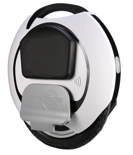 Monociclu electric KingSong KS16S-W, Autonomie 50-70 km, Motor 1200W, Roata 16inch (Alb/Negru)