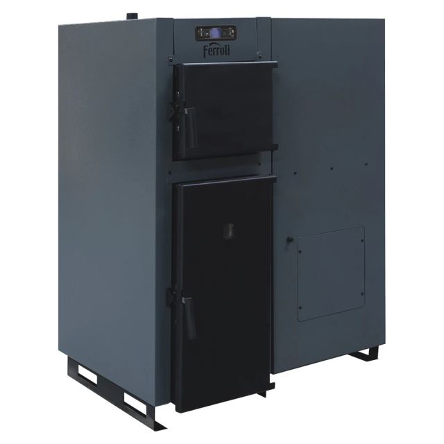 Centrala pe peleti si lemne Ferroli BioPellet Combi 25 kW