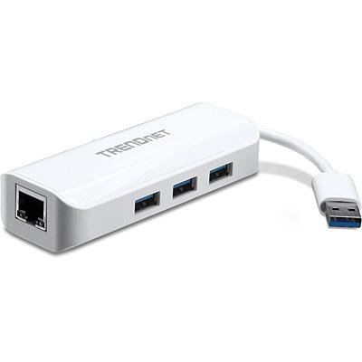 Trendnet TD USB 3.0 TO GIGABIT ADAPTER + USB HUB
