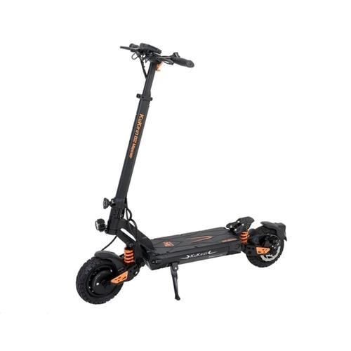 Trotineta electrica KuKirin G2 MASTER, Anvelope pneumatice off-road de 10inch,  2*1000W, baterie 52V/20.8 Ah, Autonomie maxima 70km, Viteza maxima 60 km/h, Frana pe disc, amortioare hidraulice (Negru)