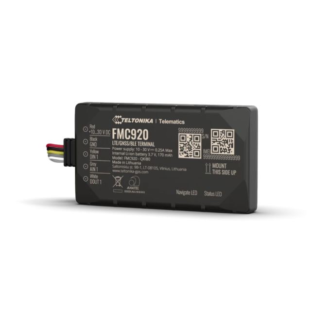 GPS Tracker compact Teltonika FMC920, bluetooth, OBD II, LTE CAT1, acumulator backup 170mAh, GSM 4G