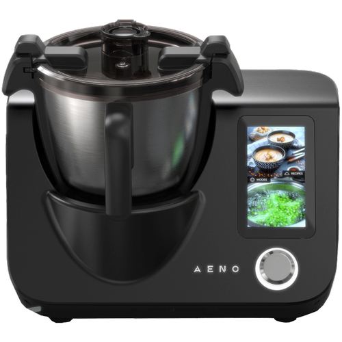 Robot de bucatarie AENO CR1S, 8 programe, 12 viteze, 1000 W Incalzire, Bol 3.5 l, Motor 600 W, Temperatura intre 37-130 C, Cantar incorporat (Gri)