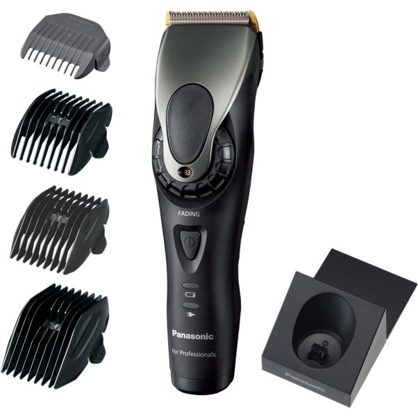 Panasonic Masina de tuns profesionala Panasonic, ER-HGP86K803, design ergonomic, Negru