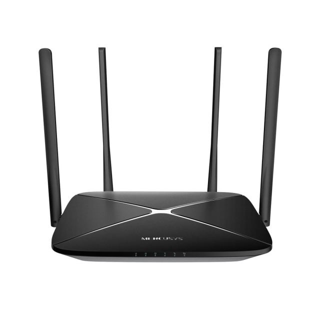 Router wireless WiFi 4G LTE Mercusys MB115-4G, single band, 300 Mbps WiFi, 150 Mbps 4G, control parental, retea oaspeti, gestionare SMS, cu management prin aplicatie