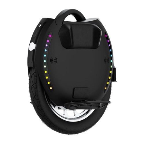 Monociclu electric KingSong 18L, viteza maxima 50km/h, Autonomie 110km, Motor 2200W, iluminare RGB, Roata 18inch (Negru)