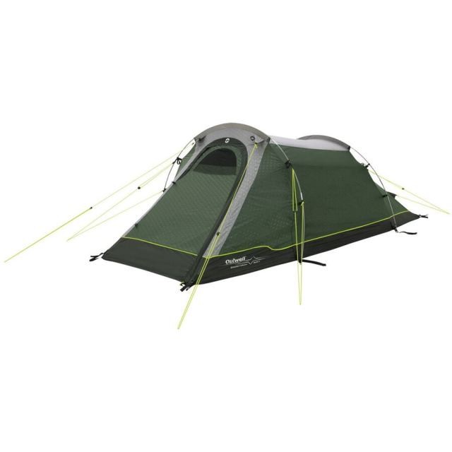 Outwell Cort tunel Outwell Earth 2 cu doua camere pentru 2 persoane, Verde
