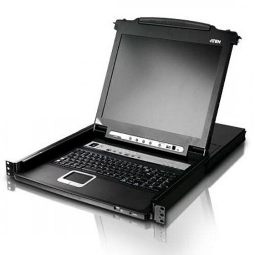 ATEN Consola KVM Aten CL5708N-ATA-AG, 19inch, 8x RJ45, Black