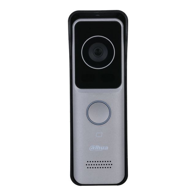 Videointerfon de exterior IP WiFi Dahua VTO2311R-WP, 2 MP, 1 familie, auto IR, IC card, 3.000 carduri, slot card, aparent, PoE
