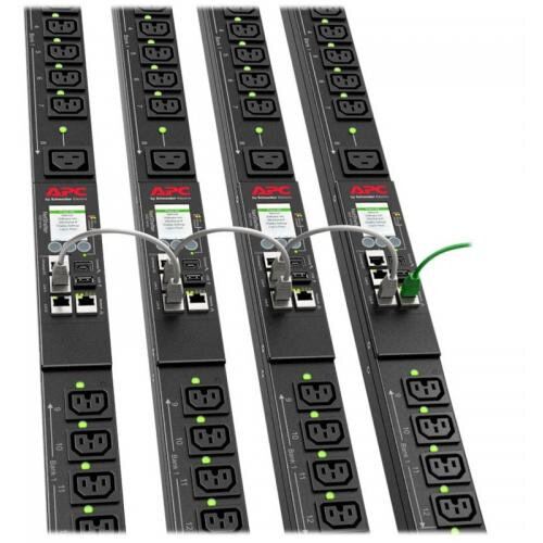 APC PDU APC APDU9981EU3, 21x C13, 3x C19, Black