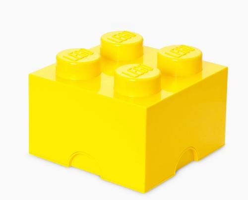 Cutie de depozitare LEGO 40031732 (Galben)