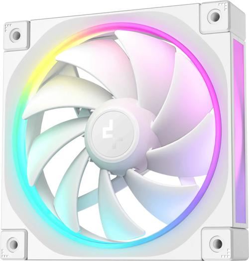 Ventilator Deepcool FL12 R-FL12-WHAPN1-G, 120mm, 500 - 2150 rpm, iluminare aRGB (Alb)