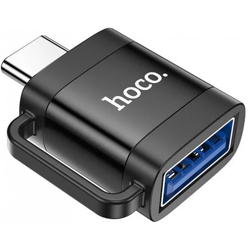 Adaptor HOCO UA31C, USB-C - USB-A (Negru)