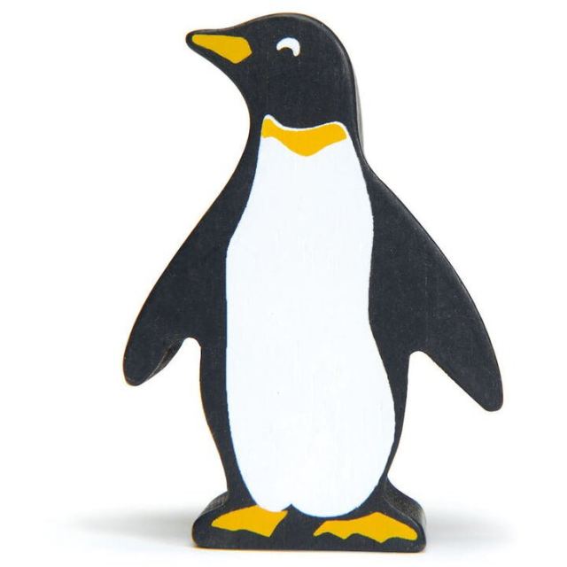 Tender&nbsp;Leaf Figurina Pinguin, din lemn premium - Penguin - Tender Leaf Toys