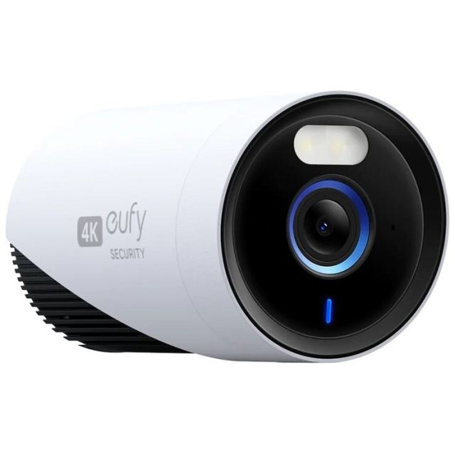 eufy Camera Supraveghere Video EufyCam E330 (Professional) Add-on, Rezolutie 4K, AI, Inregistrare continua, Supraveghere 24/7, necesita HomeBase 3, Alb