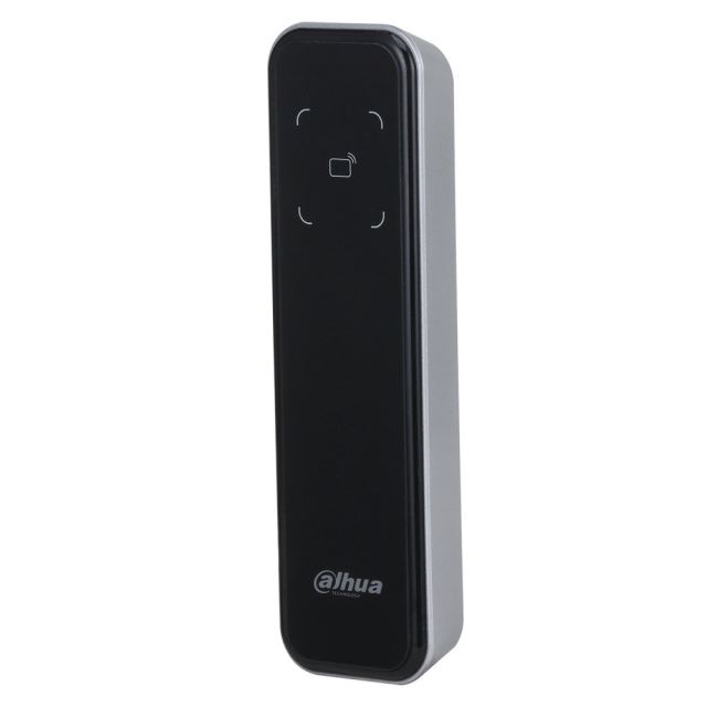 Cititor de proximitate Dahua ASR2200A-B, card Mifare 13.56 MHz, Bluetooth, RS-485, Wiegand, IP66, exterior