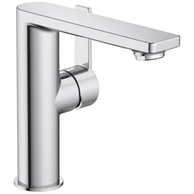 Roca Baterie lavoar Roca, Gama Targa A5A405FC00, monocomanda, marime L, levier metalic, cartus ceramic, set evacuare push to open, crom