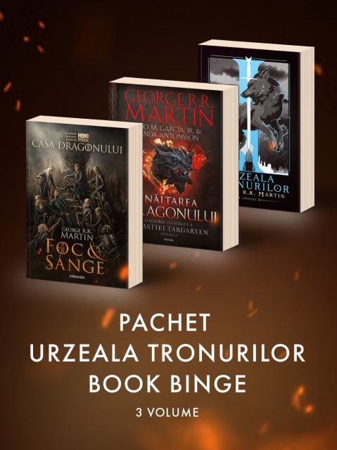 Pachet Urzeala Tronurilor Book Binge 3 vol.