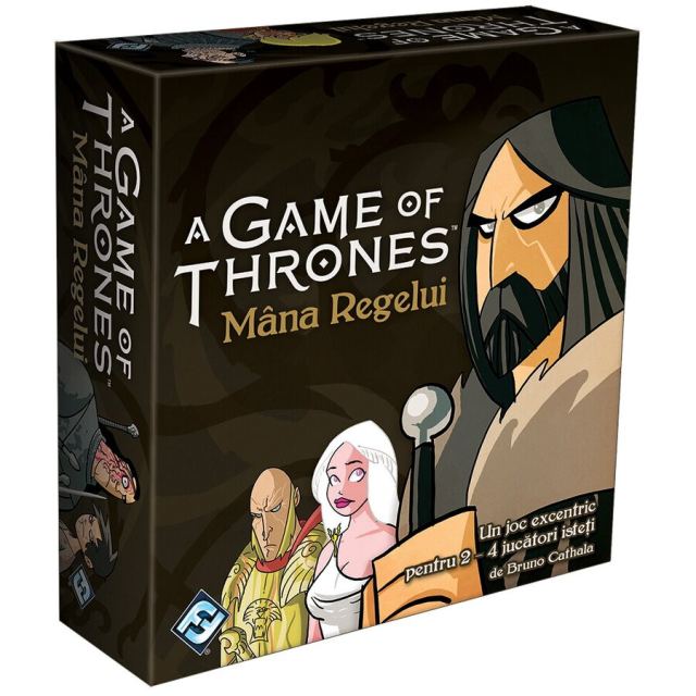 Fantasy&nbsp;Flight&nbsp;Games Joc Fantasy Flight Games - A Game of Thrones: Mana Regelui, varsta 14+ ani, Limba Romana, Multicolor