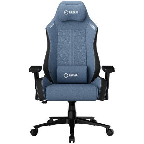 LORGAR Scaun gaming Lorgar Pro CHA41, Albastru, Textil, Cotiere 3D, Tetiera magnetica, 150 kg, LRG-CHA41-BL