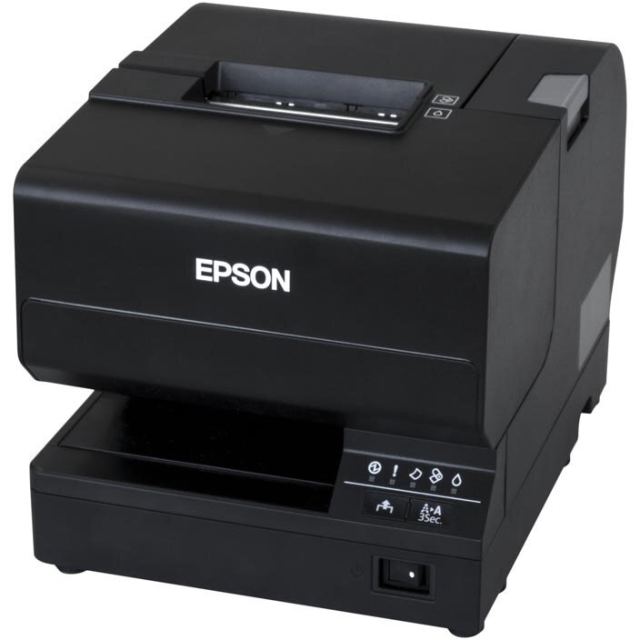 Epson Imprimanta de receptie POS Epson TM-J7200 (301), 100mm/ 600 DPI, USB, LAN, Negru