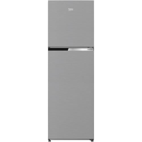 Frigider cu doua usi Beko RDNT271I40XBN, 250 l, NeoFrost Dual Cooling, Display touch control, Compresor ProSmart Inverter, Clasa E, H 165 cm (Argintiu)