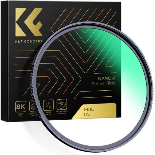 K&F&nbsp;Concept Filtru MCUV K&F Concept XU06 Nano-X B270 (Waterproof, Green Coated),112mm