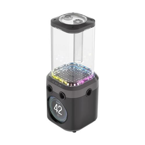 Rezervor cu Pompa Corsair iCUE Link XD6 RGB Elite LCD, 22 LED-uri ARGB (Gri)