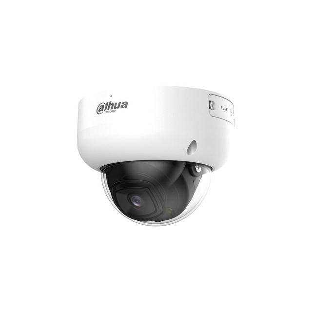 Camera supraveghere exterior IP Dome cu iluminare duala Dahua WizMind IPC-HDBW5859R-ASE-IL-0280B, 8 MP, 2.8 mm, IR/lumina alba 50 m, microfon, slot card, PoE+