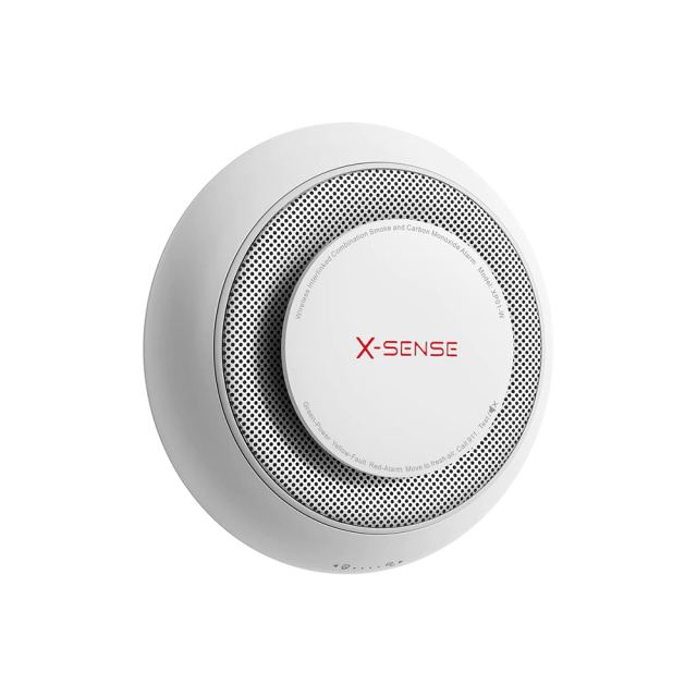 Detector de fum si monoxid de carbon X-Sense XP01-W, 915 MHz, UL217/UL2034, 10 ani
