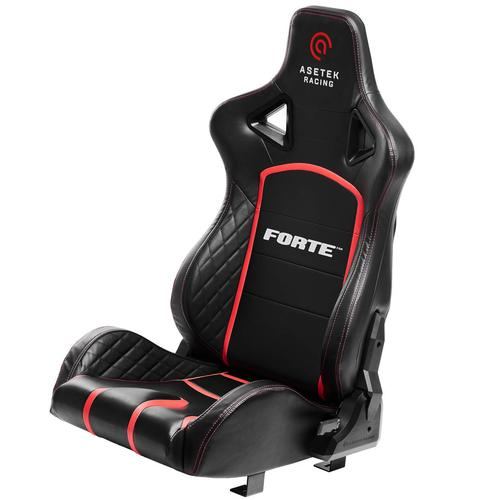 Scaun Gaming pentru cockpit Asetek SimSports Initium Forte Seat (Negru/Rosu)