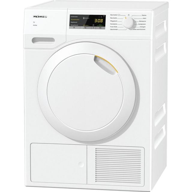 Miele Uscator de rufe MIELE TCA230WP Active T1, pompa de caldura, clasa A++, 7 kg, Alb